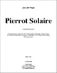 Pierrot Solaire Orchestra sheet music cover